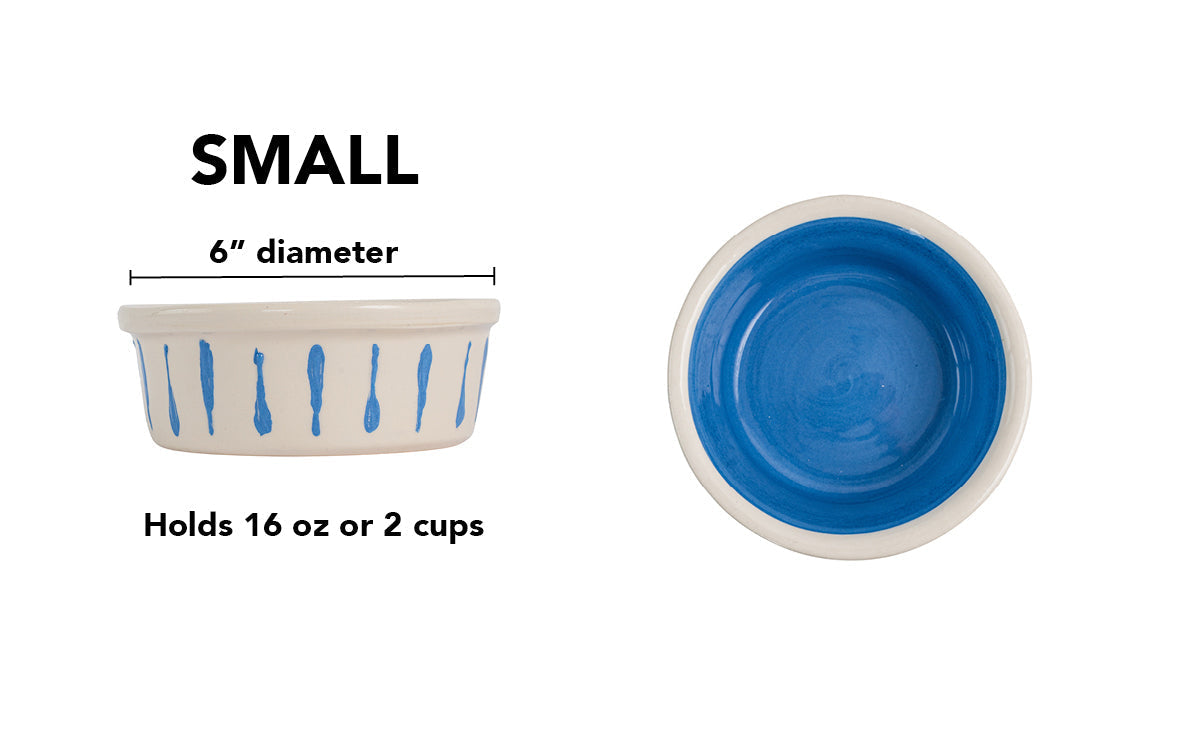 Retro Drip Collection - Small / Blue