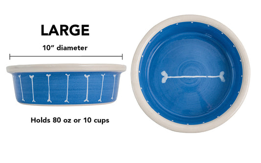 Boneyard Collection - Large / Blue