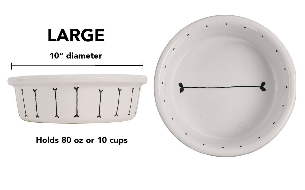 Boneyard Collection - Large / Black & White