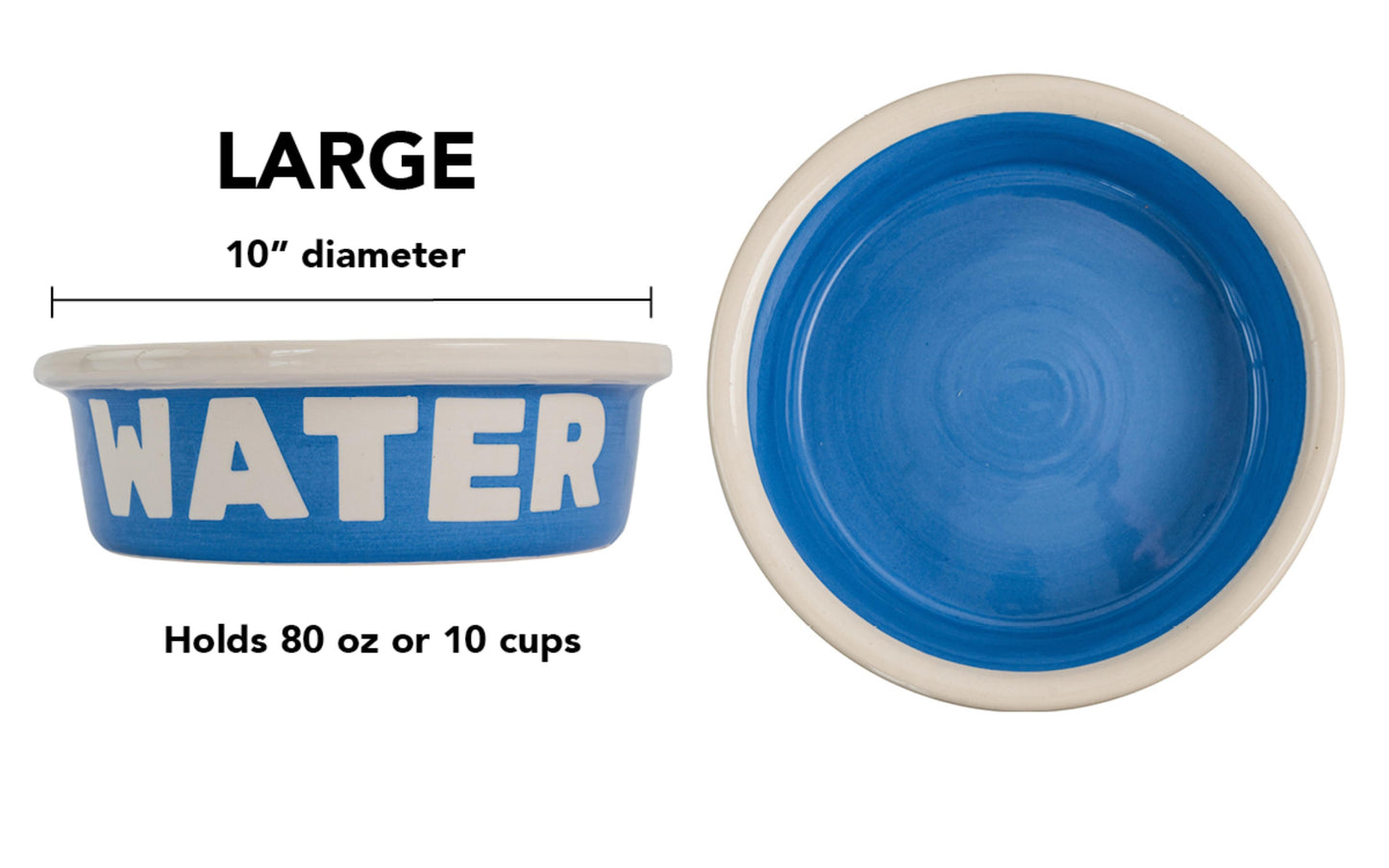 Block Letter (Water) Collection - Large / Blue