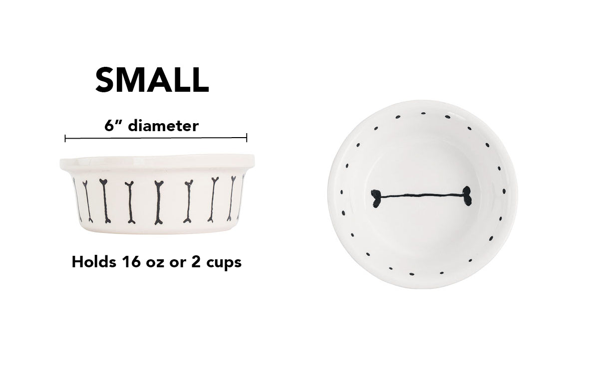 Boneyard Collection - Small / Black & White