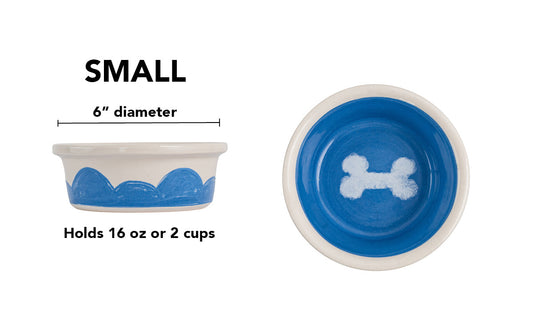 Sky Biscuit Collection - Small / Blue